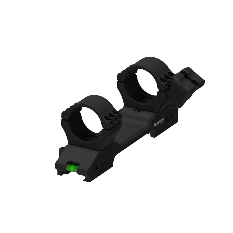 Быстросъемный кронштейн AIMPRO серии TACTICA с пузырьковым уровнем для оптических прицелов под кольца
