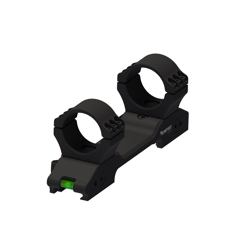 Быстросъемный кронштейн AIMPRO серии TACTICA с пузырьковым уровнем для оптических прицелов под кольца