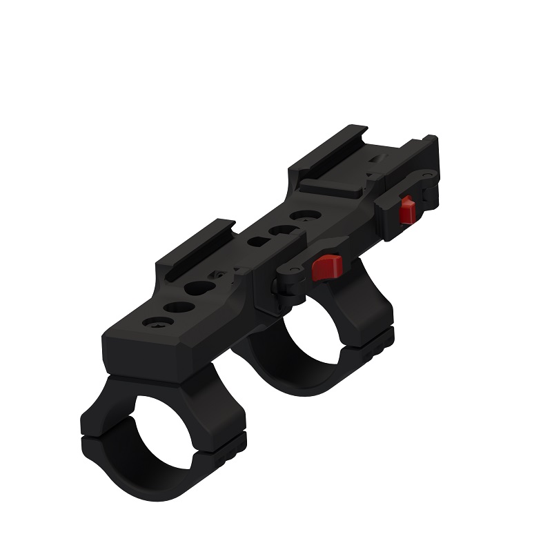 Быстросъемный кронштейн AIMPRO серии TACTICA для оптических прицелов под кольца для ружья и карабины линейки АК
