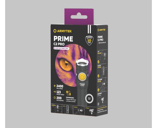 Мультифонарь Armytek Prime C2 Pro Magnet USB White